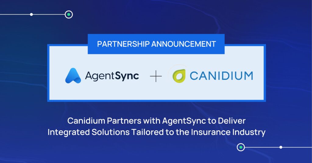 Canidium and AgentSync Announce Strategic Partnership