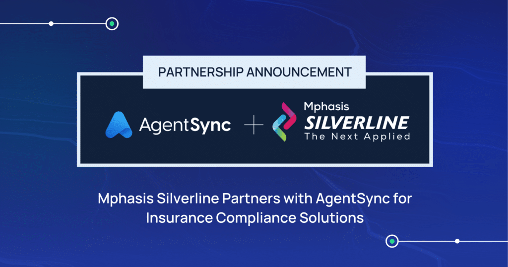 Mphasis Silverline Partners with AgentSync for Insurance Compliance Solutions