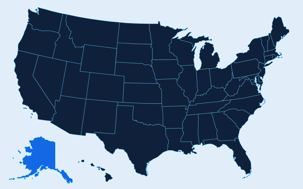 U.S. map