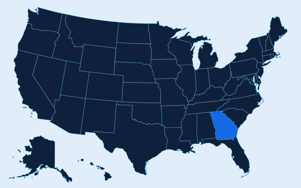 U.S. map