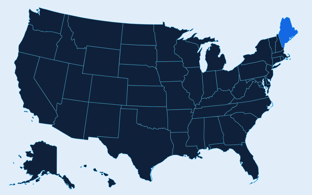 U.S. map